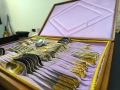 48 бр. Прибори / комплект/ Петко Денев / от социализма / Set of 48 pcs utensils from souvient union, снимка 8