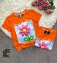 Дамски тениски flower 2 цвята , снимка 3
