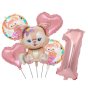 Парти сет балони Коте и зайче, снимка 4