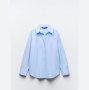Zara poplin риза, XS, снимка 1 - Ризи - 43288279