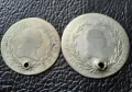 Стара сребърна монета/и 10 кройцера 1815 г. и 20 кройцера 1794 г. Австрия , снимка 11