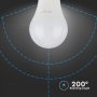 LED лампа 9W E27 Термопластик Студено Бяла Светлина, снимка 4
