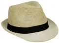 Мъжка лятна шапка, Диаметър с периферията: 26 см, снимка 1 - Шапки - 39960262