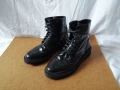 №37 дамски боти естествена кожа в черен цвят, снимка 2