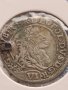 Сребърна монета 6 кройцера 1673г. Леополд първи Кремниц Унгария 13656, снимка 2