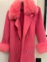 Розово пухкаво палто, снимка 2