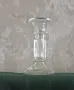Стъклен свещник , снимка 2