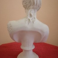 Стар гипсов бюст на Венера Милоска(Афродита). , снимка 4 - Антикварни и старинни предмети - 32333468