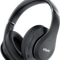 Безжични Bluetooth слушалки Uliptz, 65 часа възпроизвеждане, 3 EQ режима на звука, HiFi , снимка 1 - Слушалки за компютър - 43428678