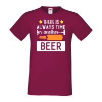 Мъжка тениска There's Always Time For Another Beer,Бира,Бирфест,Beerfest,Подарък,Изненада,Рожден Ден, снимка 11 - Тениски - 36387632