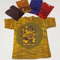 Индийски ръчно рисувани тениски- памук, снимка 5 - Тениски - 36599695