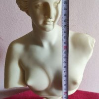 Ръчно изработен бюст на Венера Милоска - Афродита. , снимка 11 - Антикварни и старинни предмети - 37550384