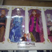 Комплелт кукли Леденото кралство,29см с 2 фигурки на елена и Олаф, снимка 1 - Кукли - 43378691