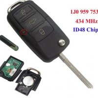 Ключове за VW, Seat и Skoda с електроника, чип, батерия, емблемка, снимка 9 - Аксесоари и консумативи - 20716777