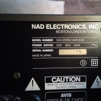 NAD 3155 made in japan, снимка 7 - Ресийвъри, усилватели, смесителни пултове - 33262394