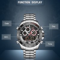 Мъжки часовник NaviForce многофункционален NF9188 SВS., снимка 9 - Мъжки - 34800007
