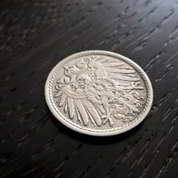 Райх монета - Германия - 5 пфенига | 1913г.; серия Е, снимка 3 - Нумизматика и бонистика - 26404897