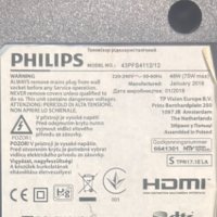 Телевизор Philips 43PFS4112/12 715G8991-C0B-000-004Y НА Части, снимка 5 - Части и Платки - 43896501