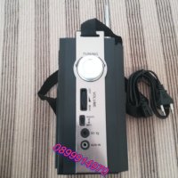 Преносимо радио с MP3, SD, USB и мощен фенер, снимка 7 - Радиокасетофони, транзистори - 39131535