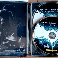 The Dark Knight Rises - Steelbook (Метална кутия) на 2 Blu-Ray диска, снимка 2 - Blu-Ray филми - 43637827