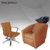 Италианско оборудване на промоционална цена Salon Ambience, Mango -20% Намаление, снимка 1 - Фризьорски столове - 42537113