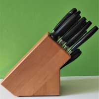 ZWILLING - FOUR STAR - Луксозен комплект кухненски ножове с блок, снимка 3 - Прибори за хранене, готвене и сервиране - 43182500