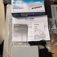 Рутер TP-Link TL-SF1005D, снимка 1 - Рутери - 38198097