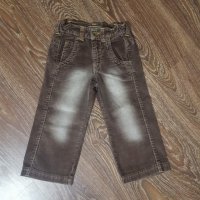 Кафеви джинси WE 98см-10лв+подарък, снимка 1 - Детски панталони и дънки - 28531051