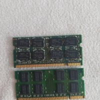 2 броя RAM РАМ памет за лаптоп DDR2 2GB , ram памет 667Mhz, снимка 4 - RAM памет - 43048801