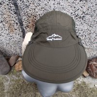Продавам нова лека лятна бързосъхнеща шапка с голяма периферия и покривало за врата, снимка 2 - Шапки - 28033694