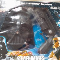 Комплект на STAR WARS,маска и оръжие с батерии , снимка 5 - Играчки за стая - 38704421