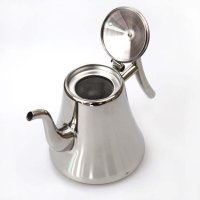 ✨ Красив чайник от неръждаема стомана, снимка 3 - Аксесоари за кухня - 43004129