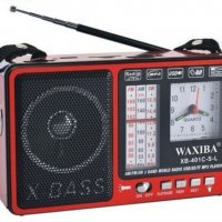 Ретро радио Waxiba XB-401C-Черно, снимка 5 - Радиокасетофони, транзистори - 39051604