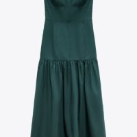 Zara рокли в зелено, снимка 9 - Рокли - 43340464