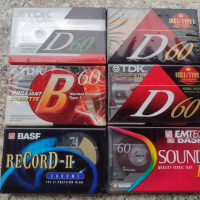 Лот от 6 броя аудиокасети TDK и BASF, снимка 1 - Други - 36534839