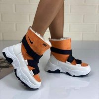 🔝✔️Nike уникални зимни дамски боти Найк✔️🔝, снимка 1 - Дамски боти - 43375022