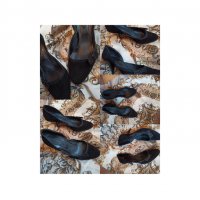 Официални черни обувки 38, снимка 5 - Дамски обувки на ток - 28554269