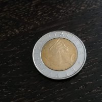 Монета - Италия - 500 лири IFAD (юбилейна) | 1998г., снимка 2 - Нумизматика и бонистика - 27866342
