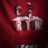 Crotone Zeus оригинална тениска фланелка Кротоне размер L 2016/2017 Away , снимка 5 - Тениски - 43534105