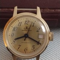 Марков дамски часовник MEISTER ANKLER AUTOMATIC работи перфектно състояние позлатена рамка 43090, снимка 1 - Други ценни предмети - 43895107