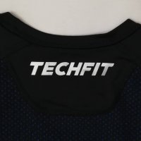 Adidas Techfit оригинална тениска M Адидас спорт фитнес термо фланелка, снимка 6 - Спортни дрехи, екипи - 37508589