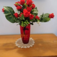 Букет изкуствени цветя, снимка 1 - Изкуствени цветя - 44099845