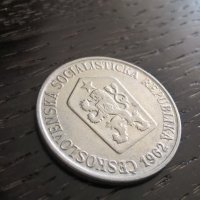 Mонета - Чехословакия - 25 халера | 1962г., снимка 2 - Нумизматика и бонистика - 33273180