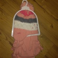 Комплект от шапка ,шал и ръкавички, снимка 2 - Шапки, шалове и ръкавици - 27381988