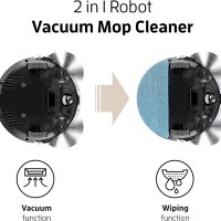 Прахосмукачка робот iLife V5s pro Zaco за сухо и мокро почистване, снимка 4 - Прахосмукачки - 43428349