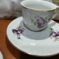 Стар български порцелан чаша за чай, снимка 10 - Антикварни и старинни предмети - 43899656