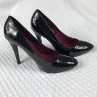 Лачени дамски обувки ZARA. , снимка 3 - Дамски обувки на ток - 44875900