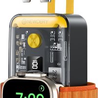 NEWDERY Power Bank за Apple Watch 9/Ultra и iРhone 10000mAh, 22.5W, снимка 1 - Външни батерии - 43217517