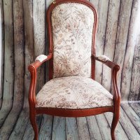 Голямо кресло барок , снимка 2 - Дивани и мека мебел - 20179148