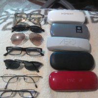 очила + кутии за очила, снимка 1 - Слънчеви и диоптрични очила - 27689024
